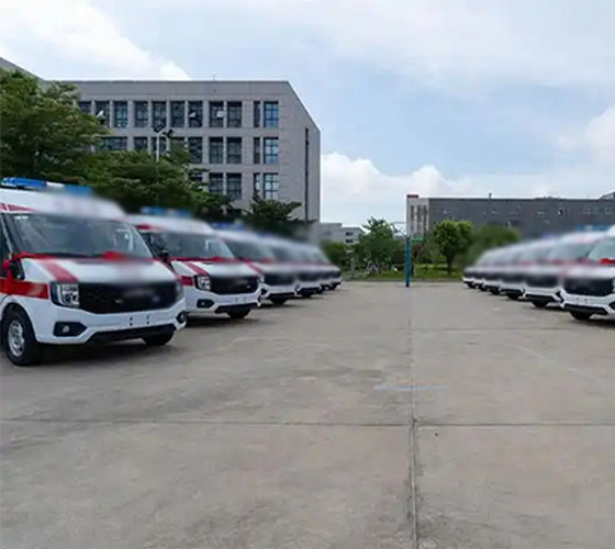 茂县服务车队展示